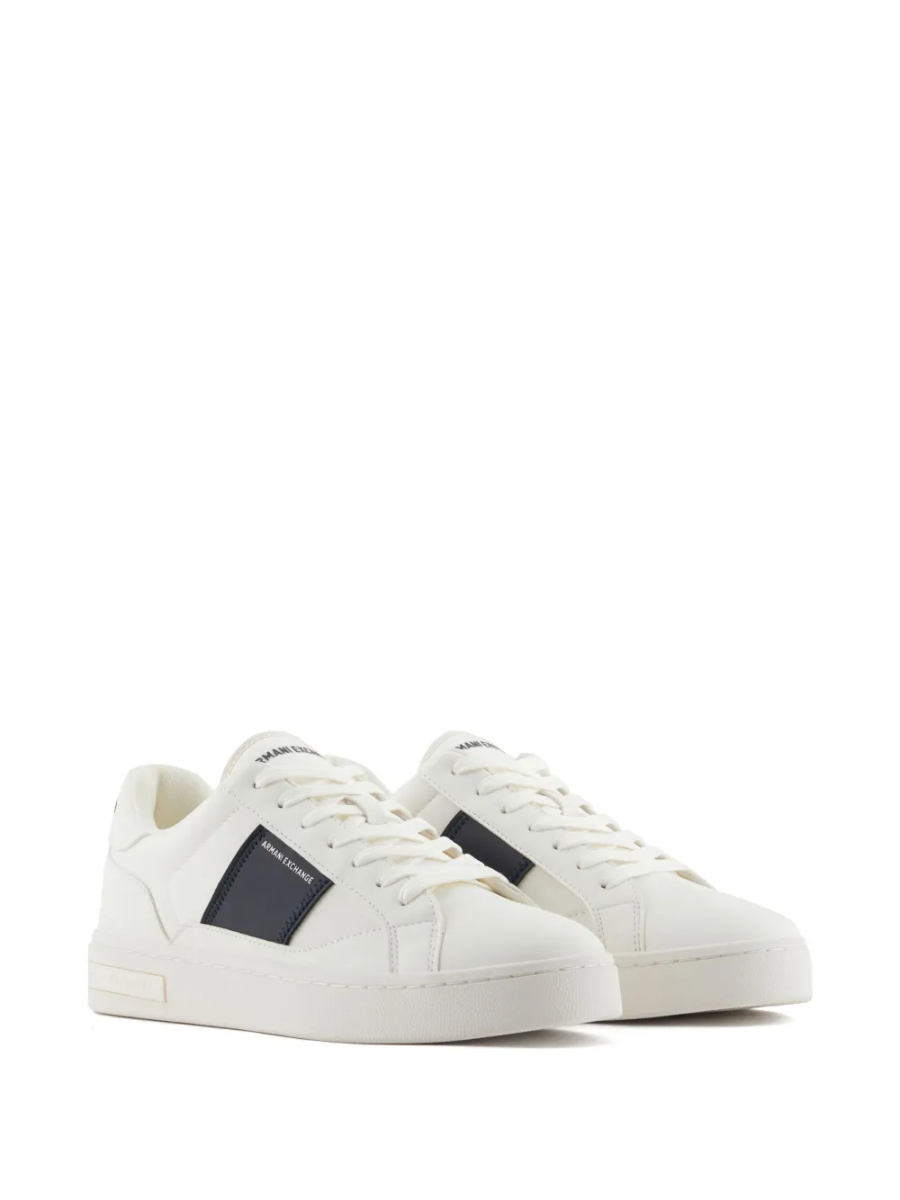 Armani Exchange Sneakers met logo - Wit