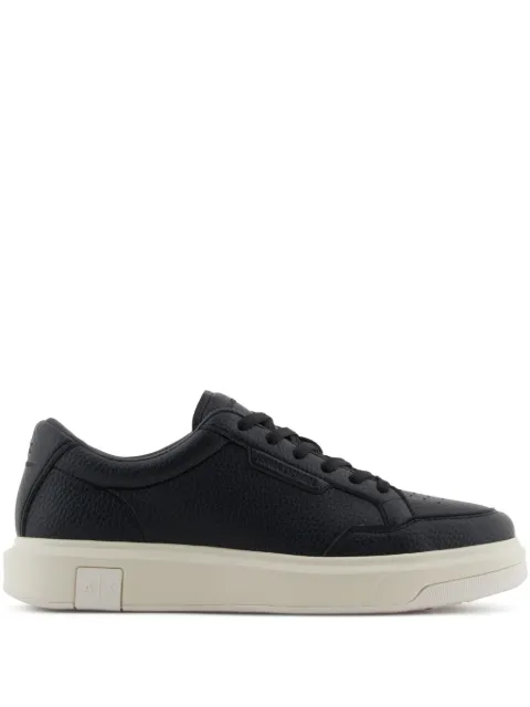 Armani Exchange leather sneakers