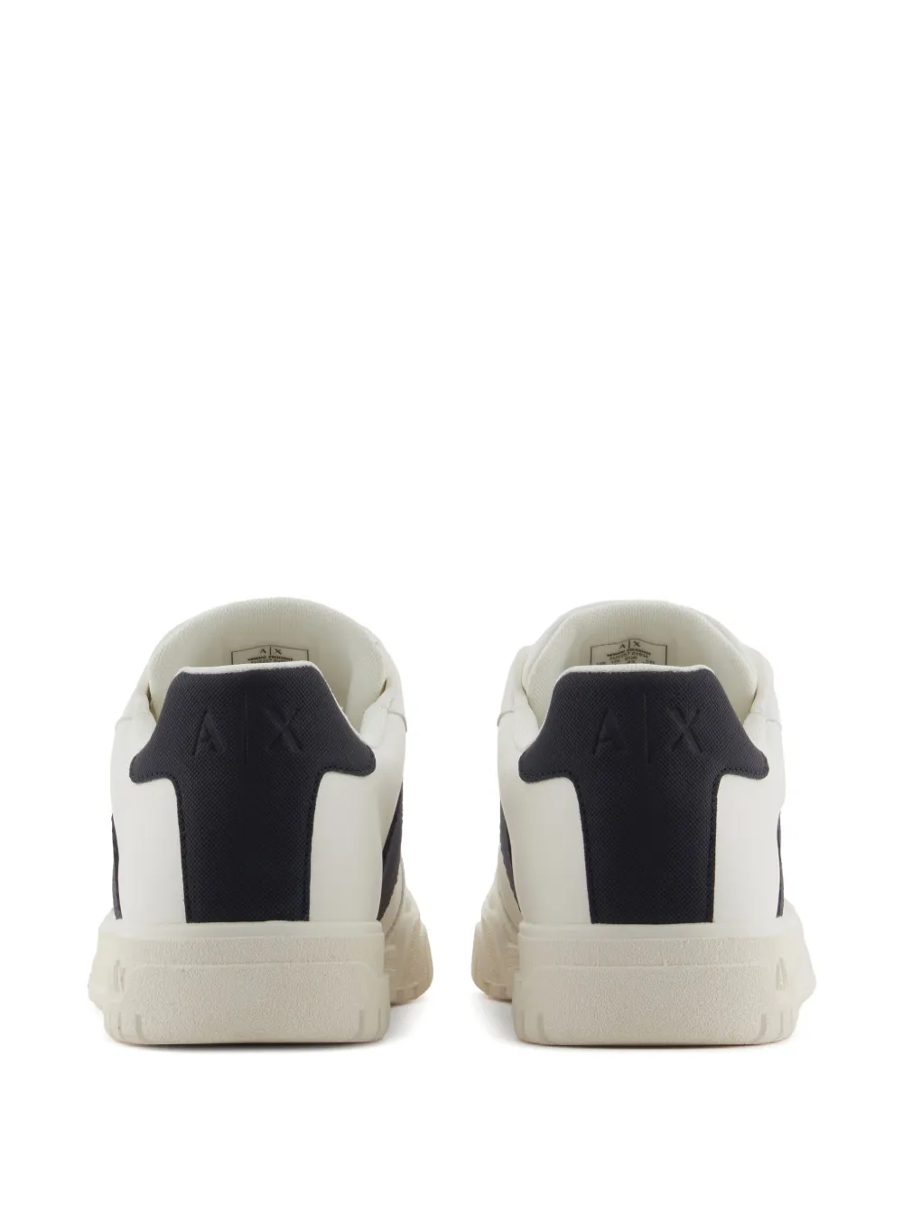 Armani Exchange logo sneakers White