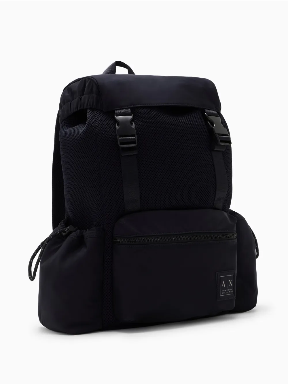 Armani Exchange Rugzak met logopatch Blauw