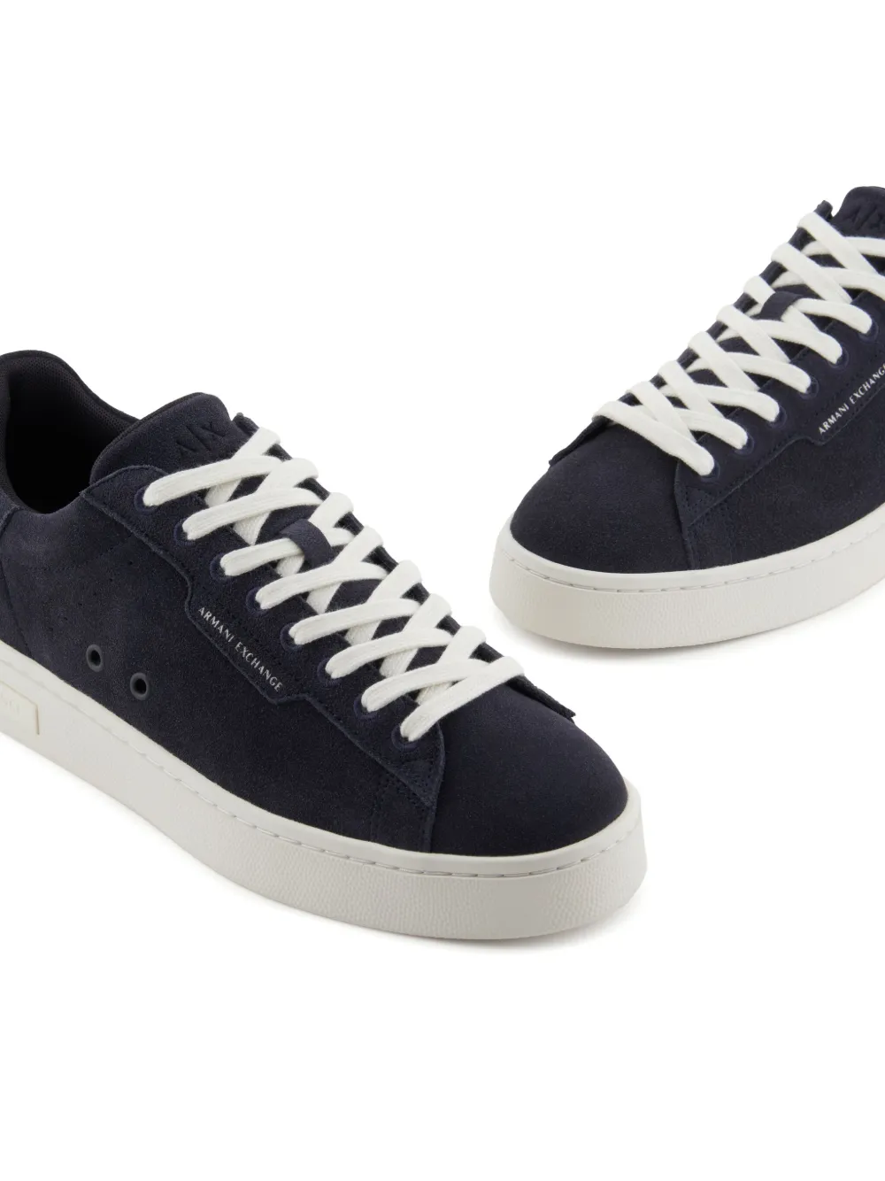 Armani Exchange suede loafers Blue