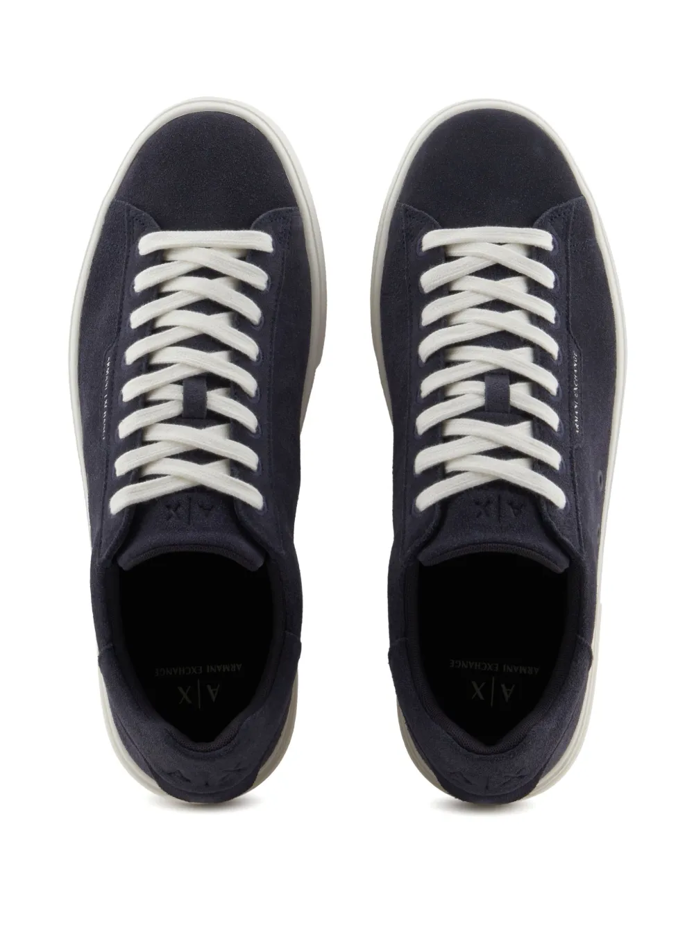 Armani Exchange suede loafers Blue