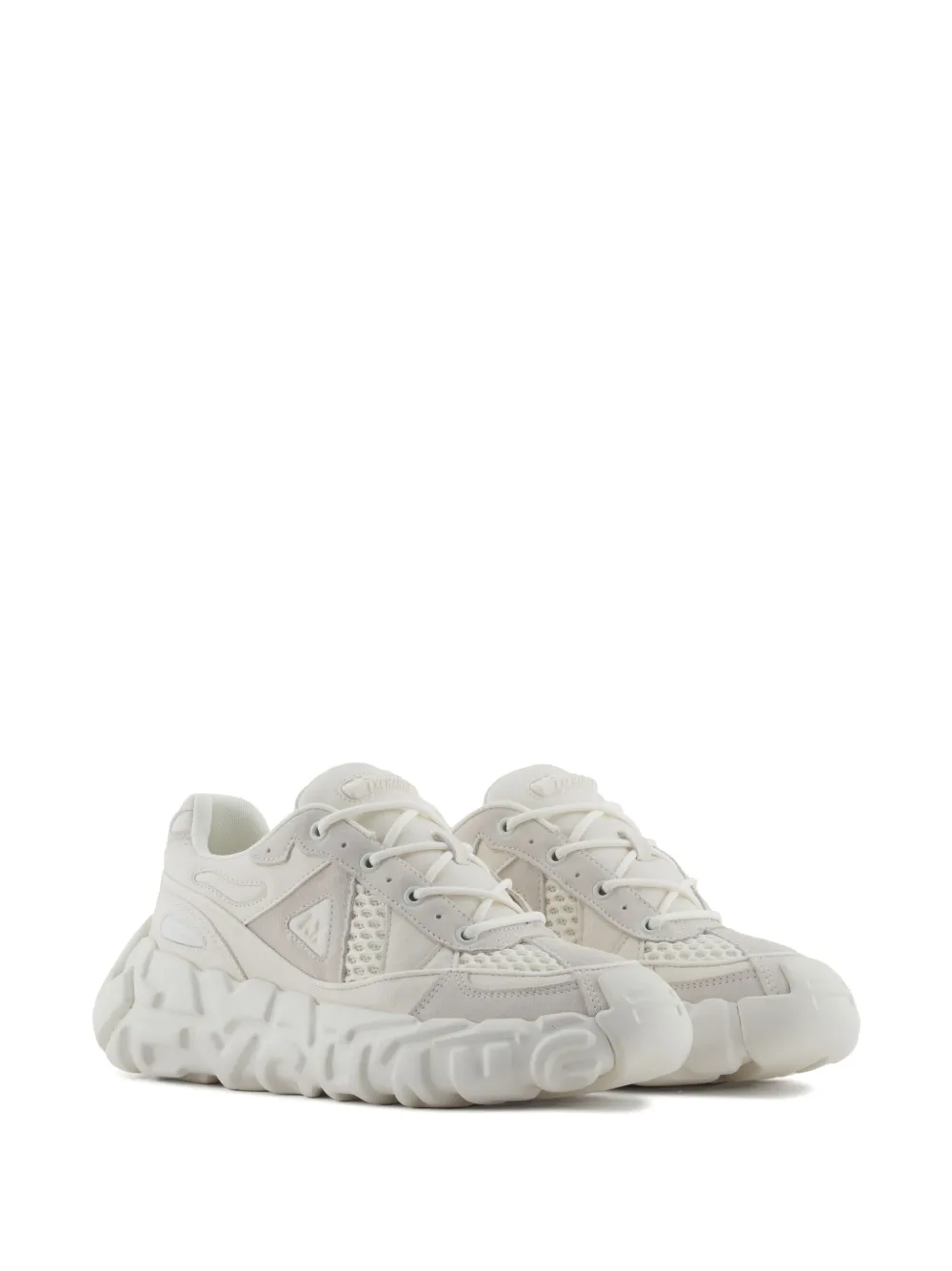 Armani Exchange tenis con logo en relieve | Tenis bajos | Image 2