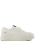 Armani Exchange canvas sneakers - White
