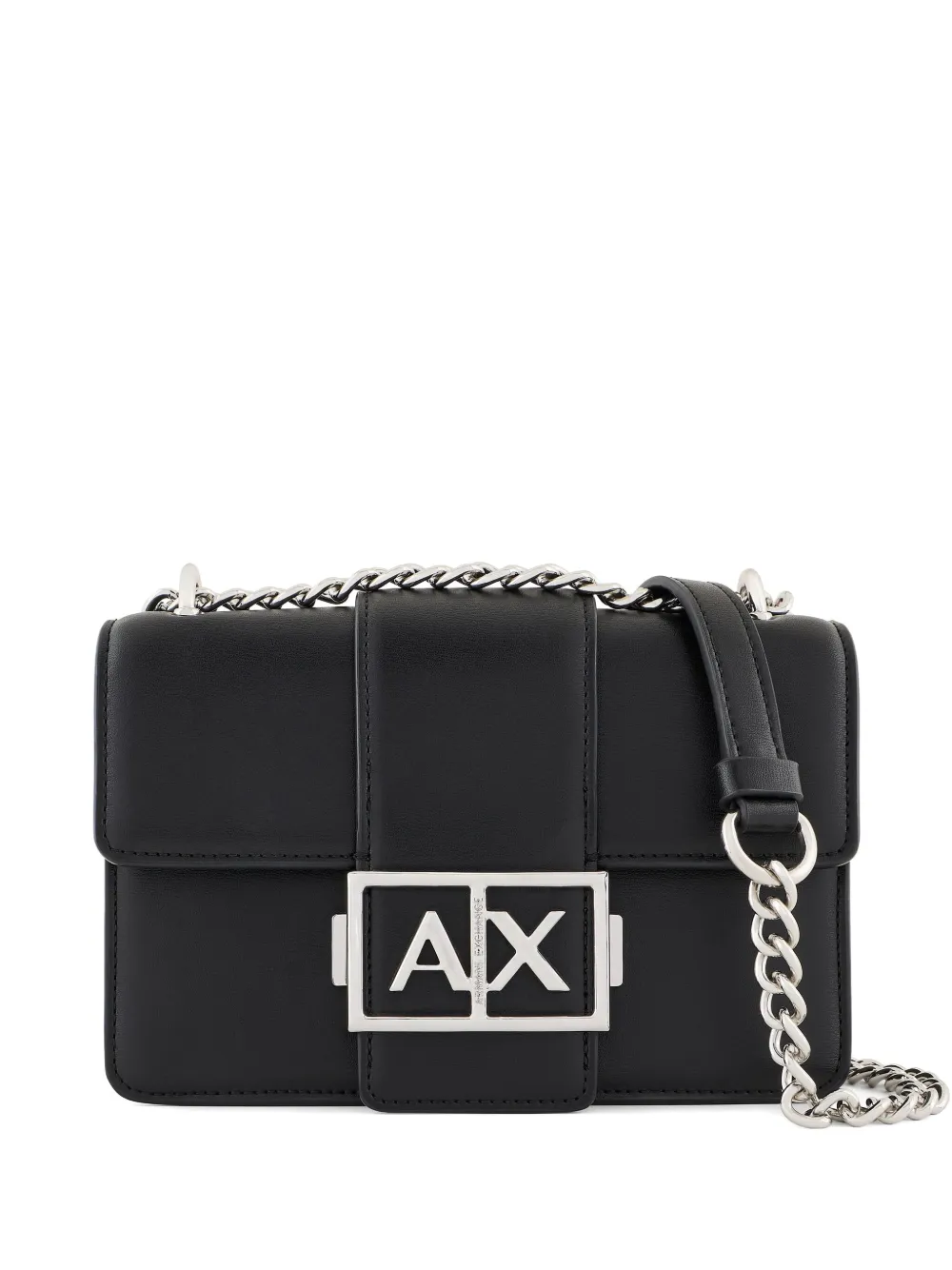 logo-plaque crossbody bag