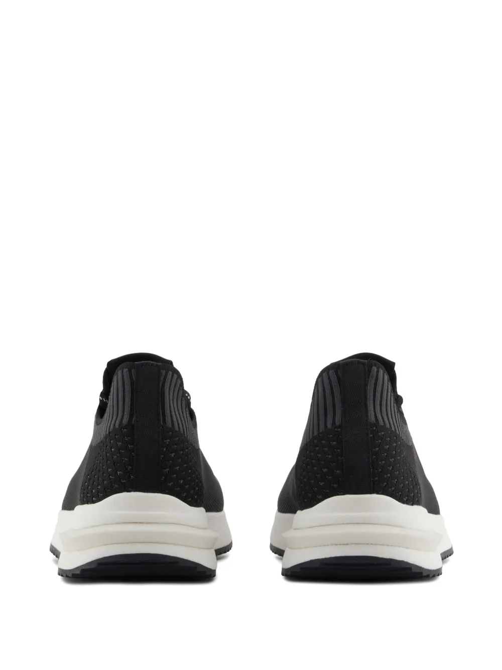 Armani Exchange logo sneakers Black