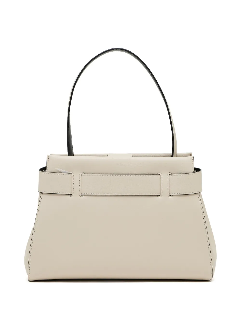 Armani Exchange Shopper met logoplakkaat - Beige