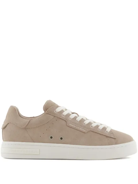 Armani Exchange suede sneakers