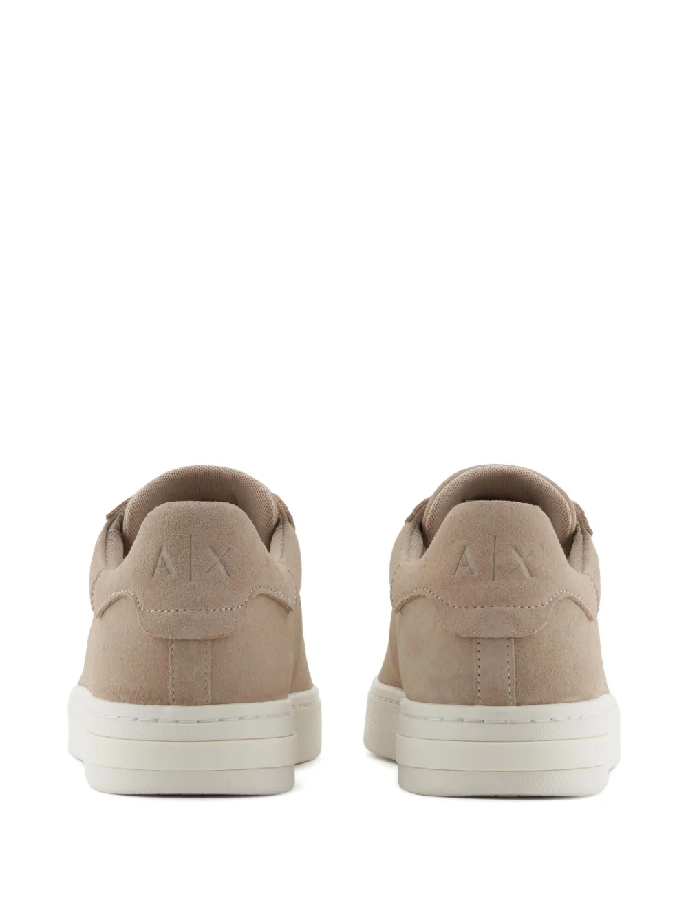Armani Exchange Suède sneakers Beige
