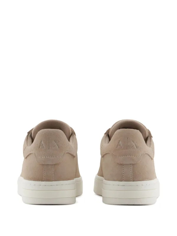 Armani Exchange スエード スニーカー | ニュートラル | FARFETCH JP