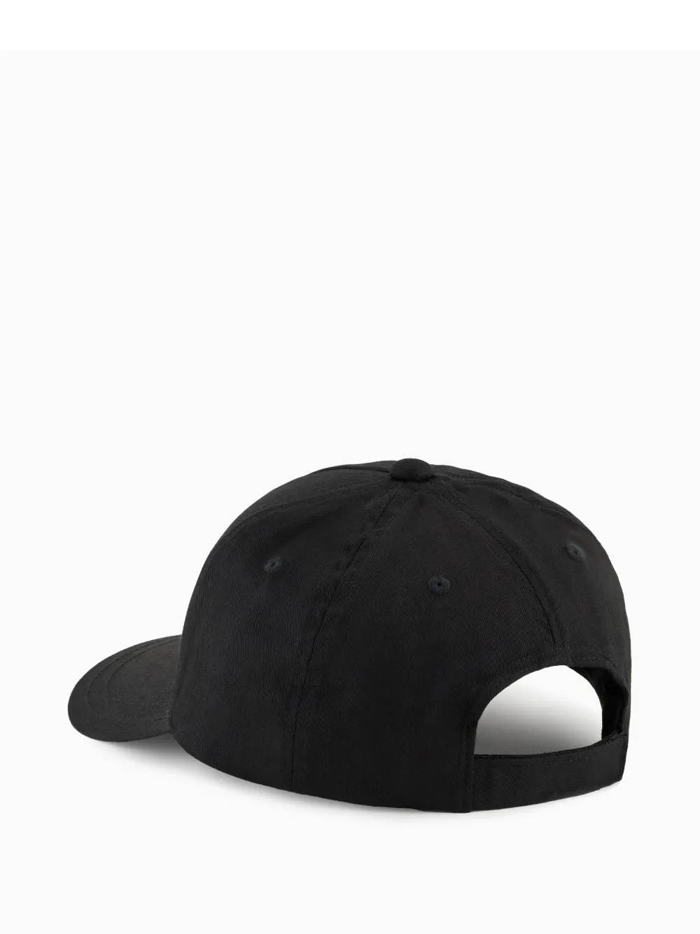 Armani Exchange logo-embellished baseball cap - Zwart