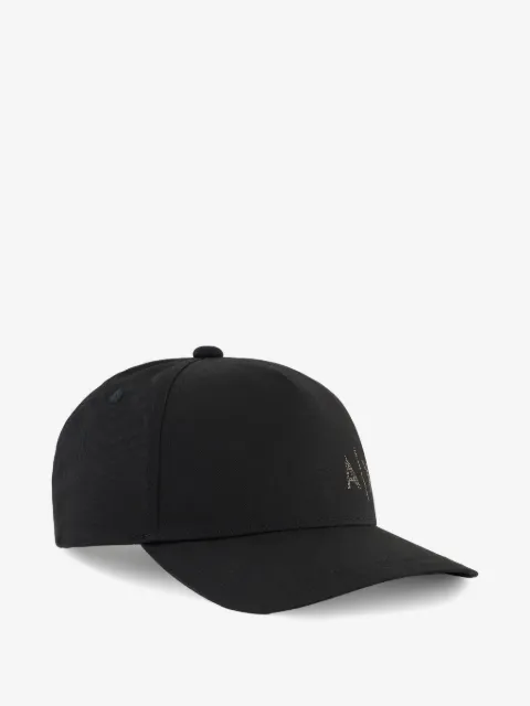 Armani Exchange logo-embellished baseball cap