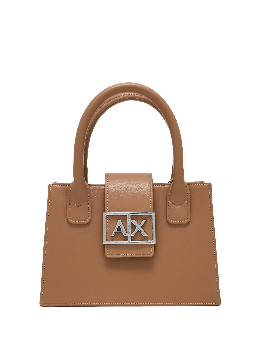 Armani Exchange ロゴ トートバッグ - ブラウン Armani Exchange ロゴ トートバッグ - ブラウン