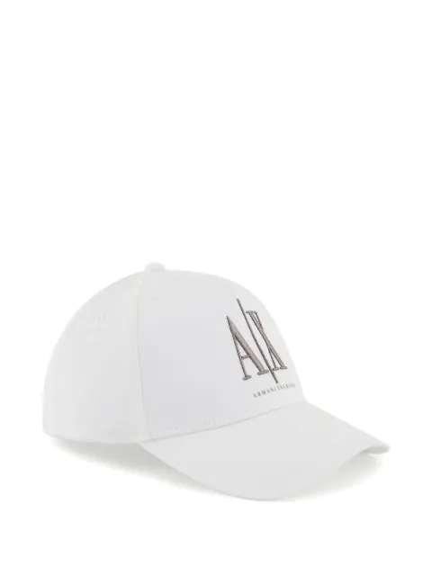 Armani Exchange logo-embroidered baseball cap