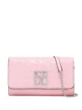 Armani Exchange embossed-logo purse - Pink