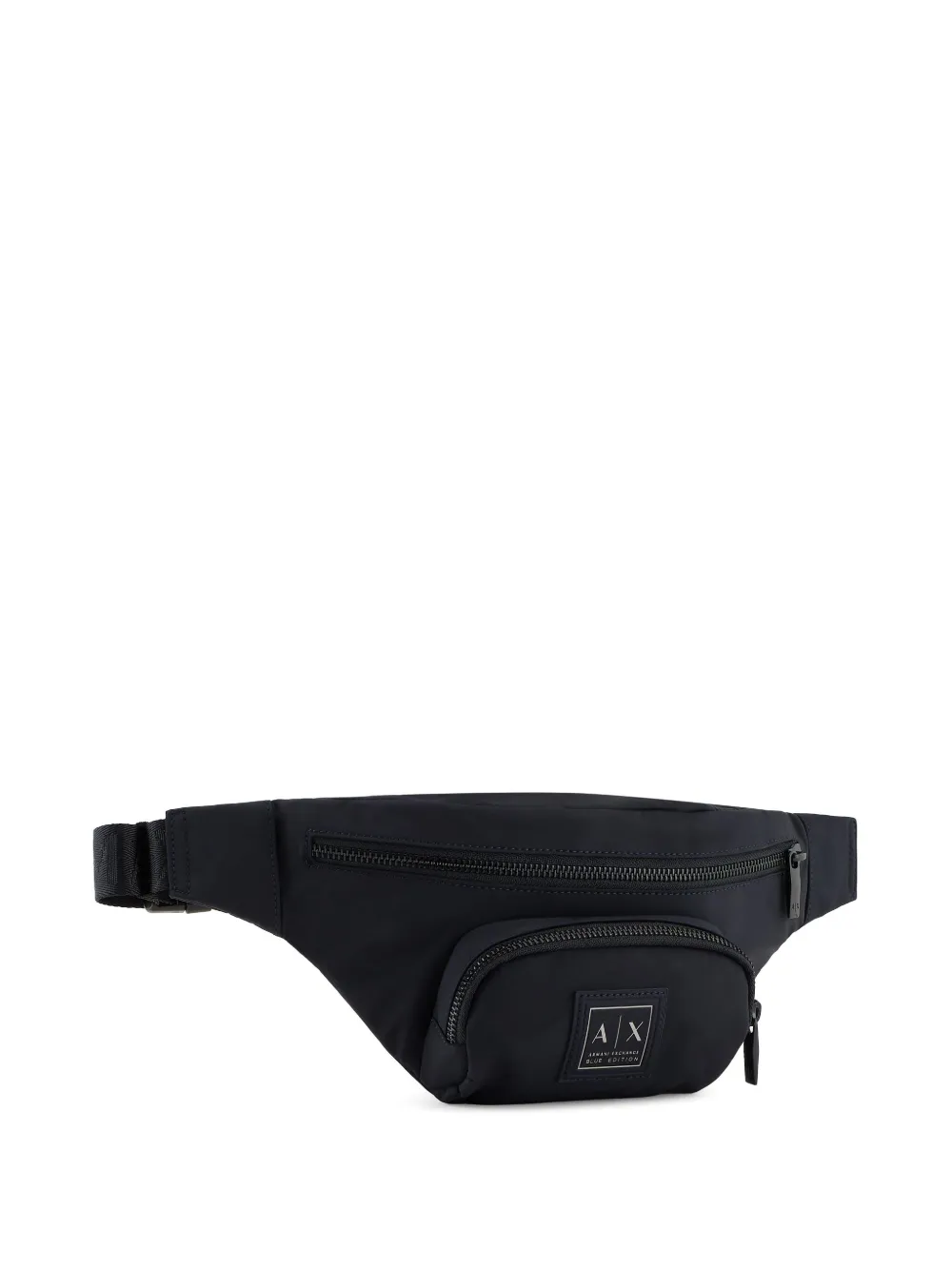 Armani Exchange Heuptas met logoplakkaat Zwart