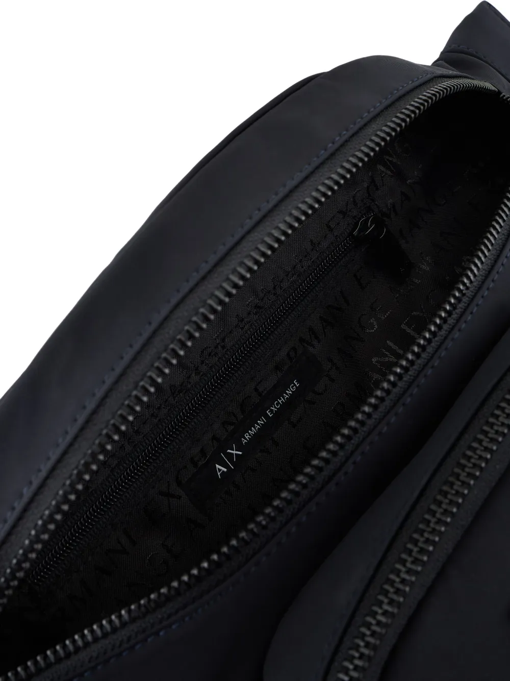 Armani Exchange Heuptas met logoplakkaat Zwart