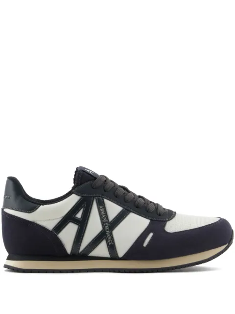 Armani Exchange tenis con parche del logo