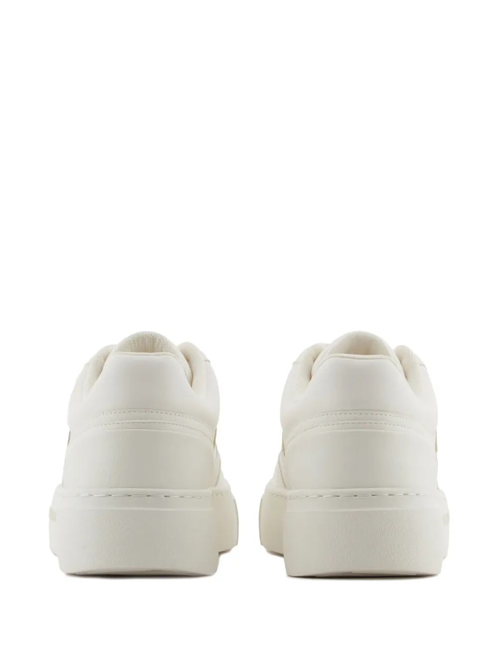 Armani Exchange logo-plaque sneakers White