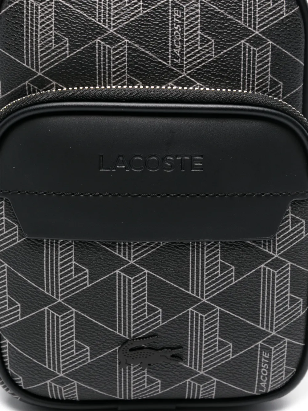 Lacoste The Blend kleine messengertas Zwart