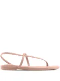 Armani Exchange logo-lettering sandals - Pink