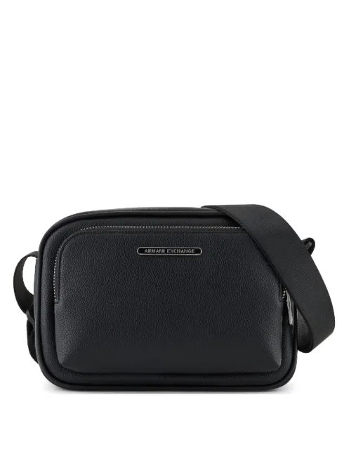 Armani Exchange logo-plaque messenger bag