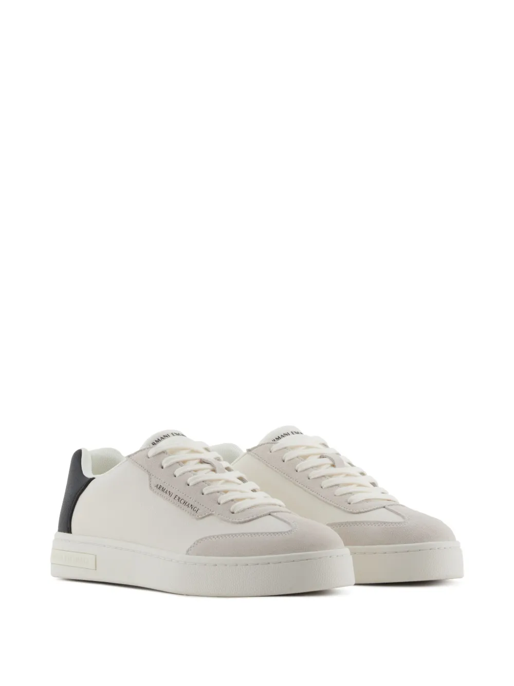 Armani Exchange Leren loafers - Wit