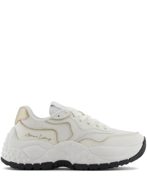 Armani Exchange logo-print sneakers 