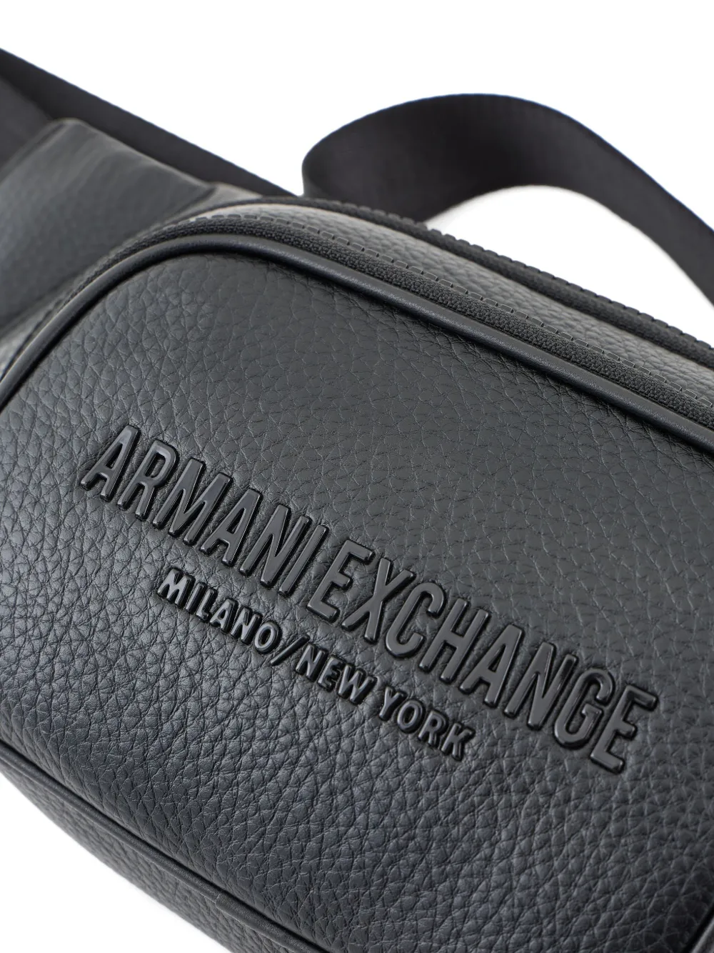 Armani Exchange Heuptas met logo Zwart