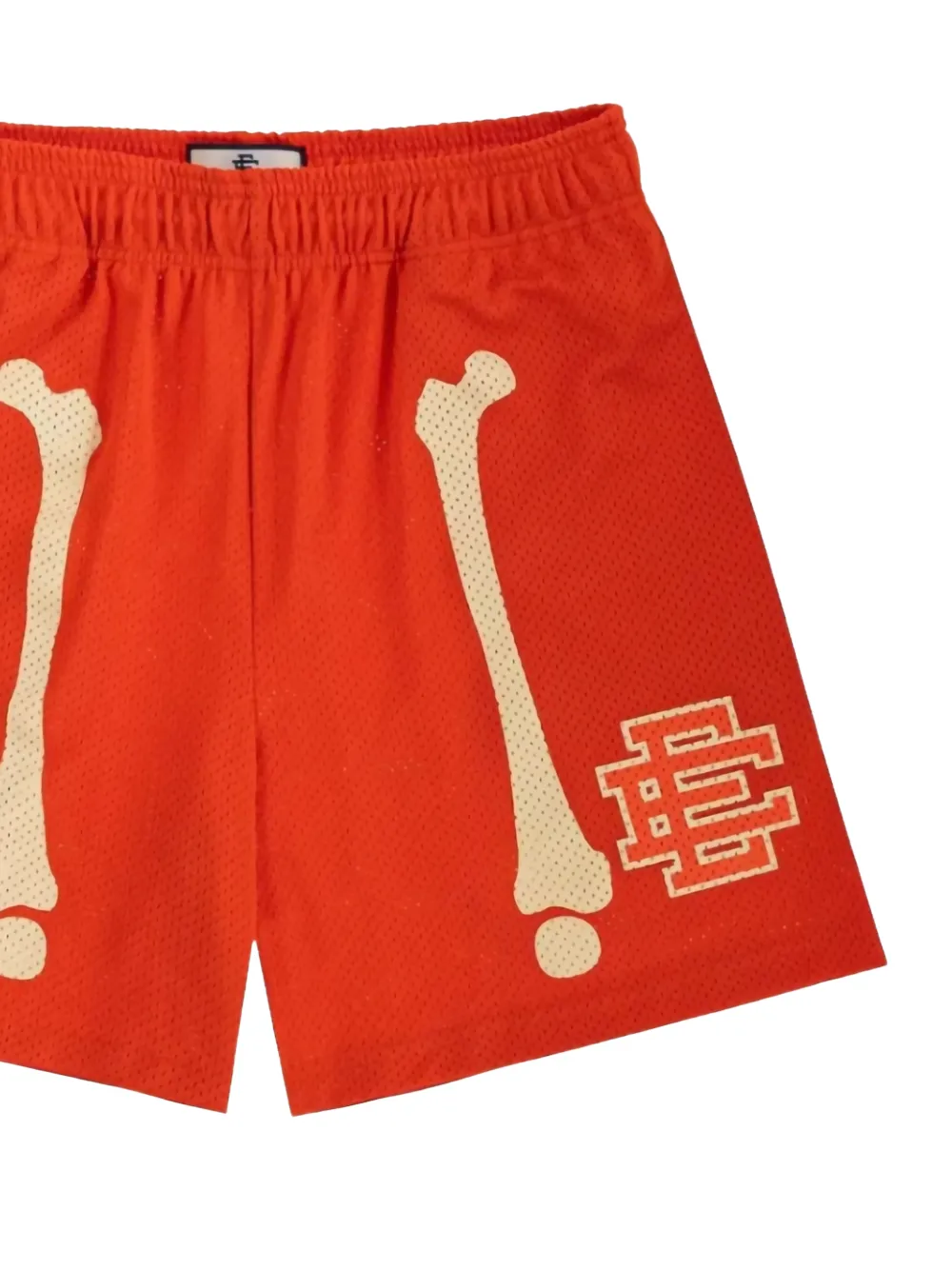 ERIC EMANUEL Bones mesh shorts Rood