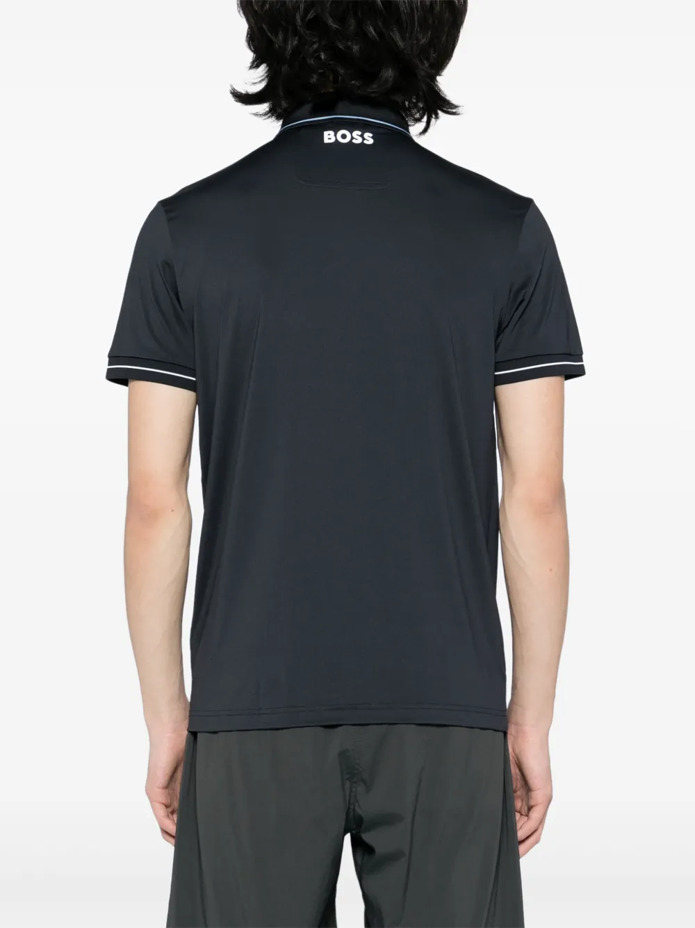BOSS Paul Pro poloshirt Blauw