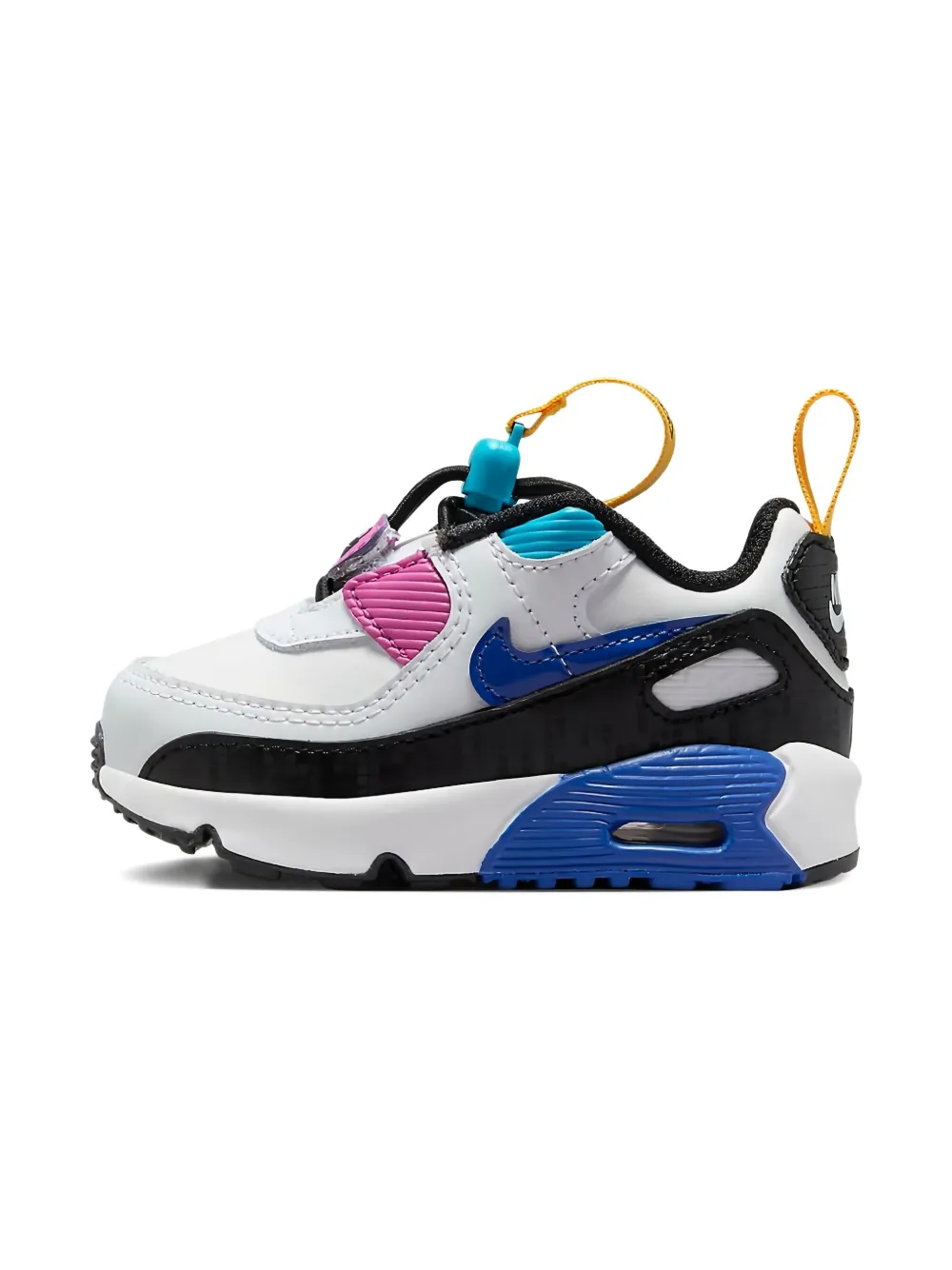 Nike Kids toggle-fastening Air Max trainers White