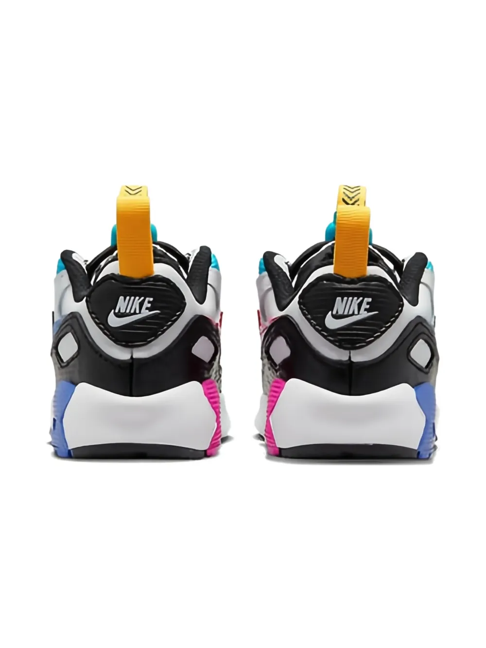 Nike Kids toggle-fastening Air Max trainers White