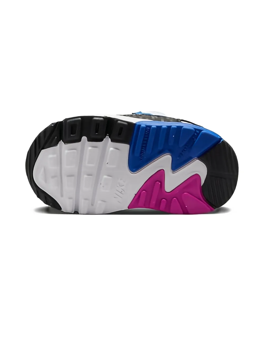 Nike Kids toggle-fastening Air Max trainers White