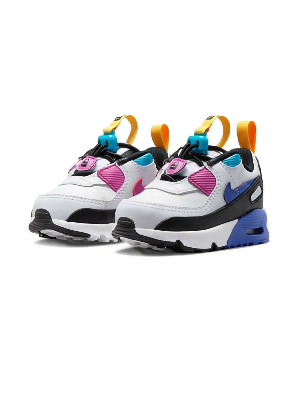 Nike Kids toggle-fastening Air Max trainers White