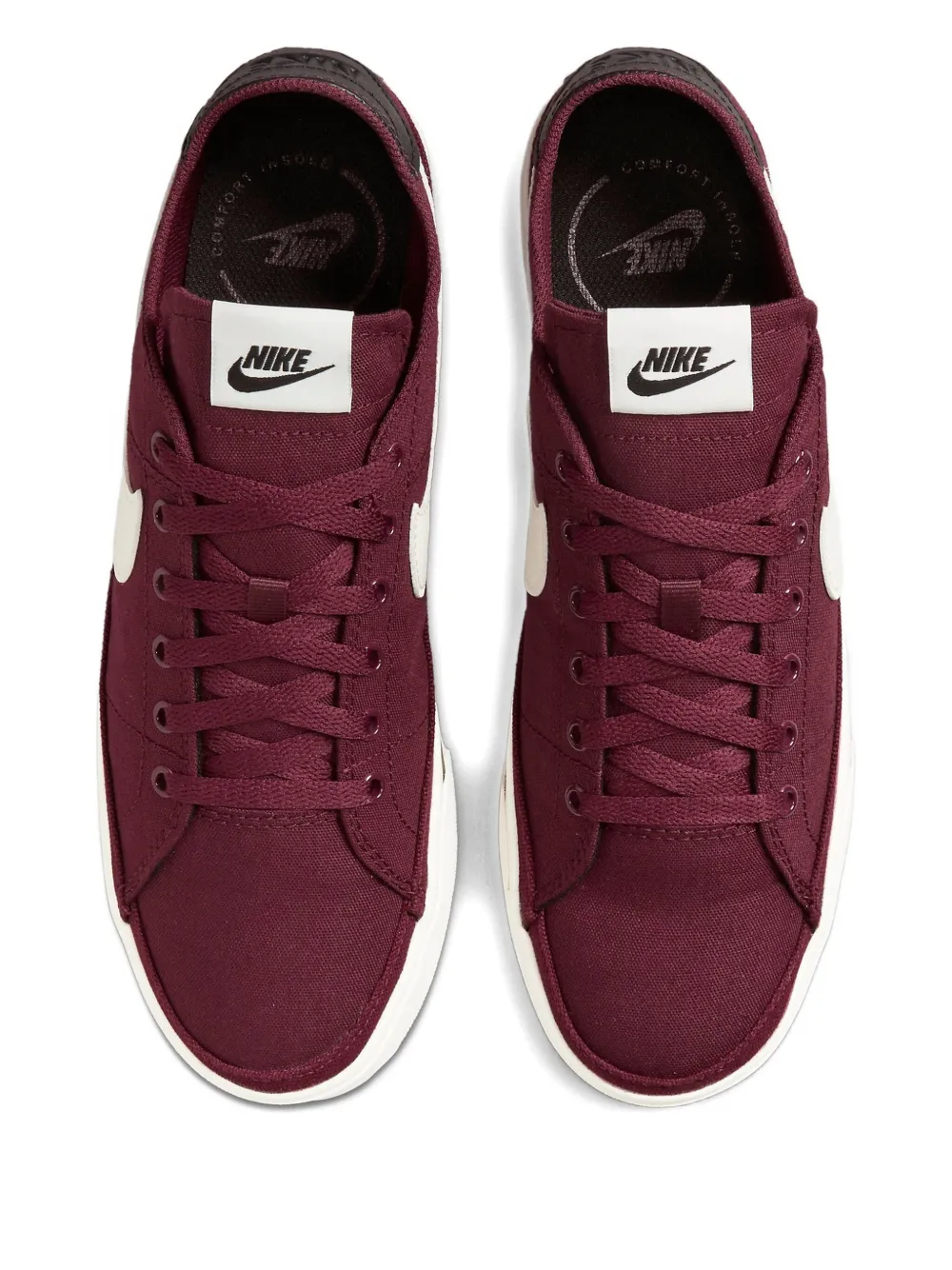 Nike Court Legacy "Dark Beetroot" sneakers Red