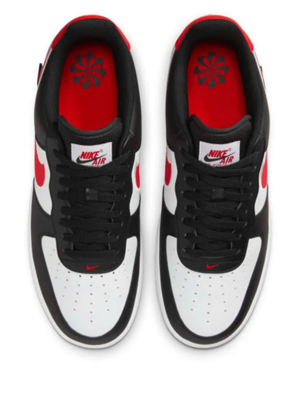 Nike Air Force 1 Low '07 Next Nature "Black White University Red" sneakers