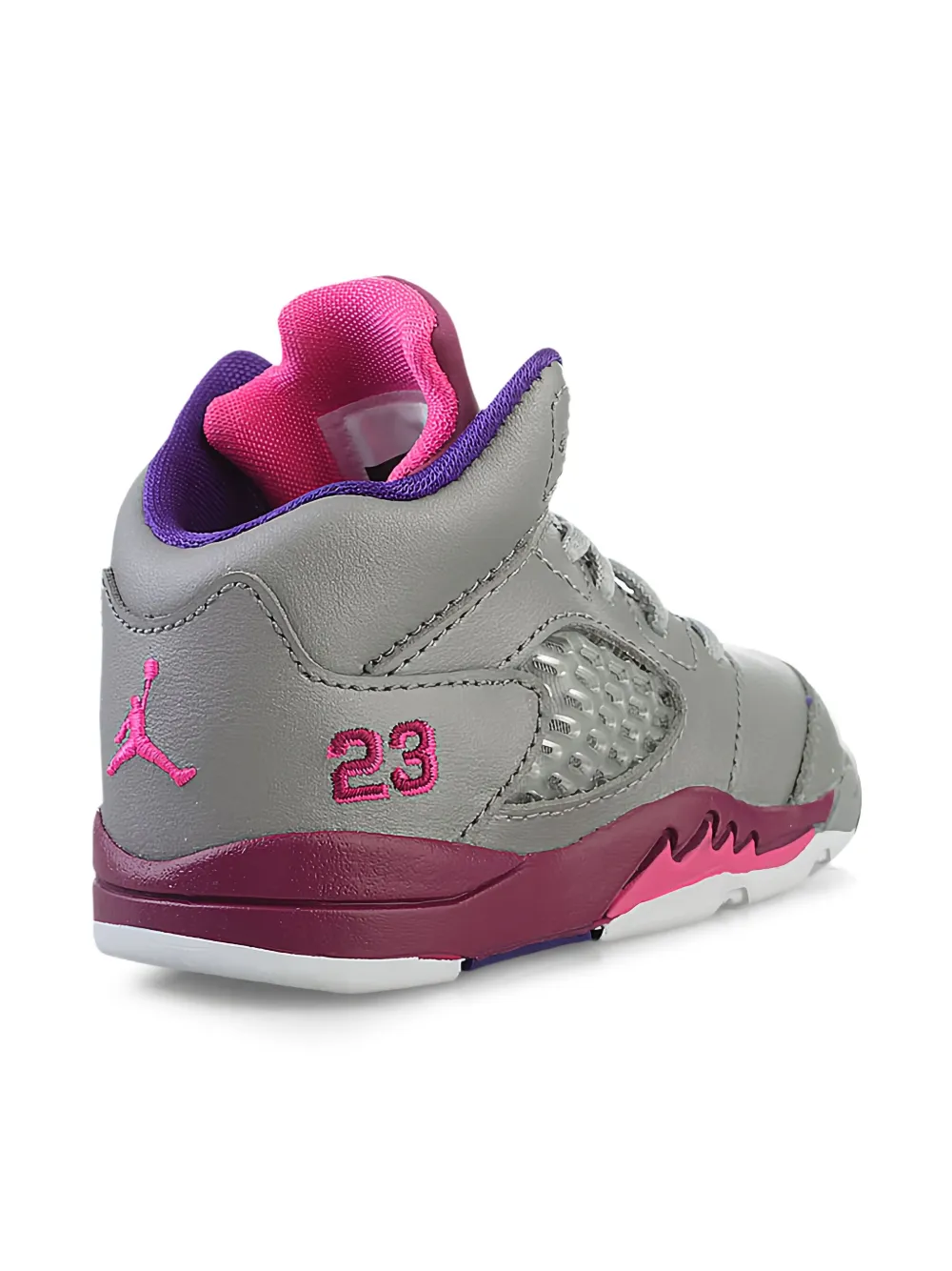 Jordan Kids Air Jordan 5 Retro "Pink Floral" sneakers Grey