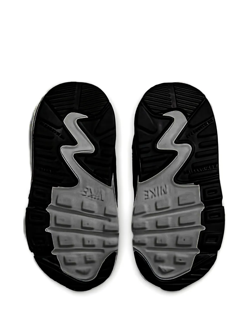 Nike Kids toggle-fastening Air Max trainers Black