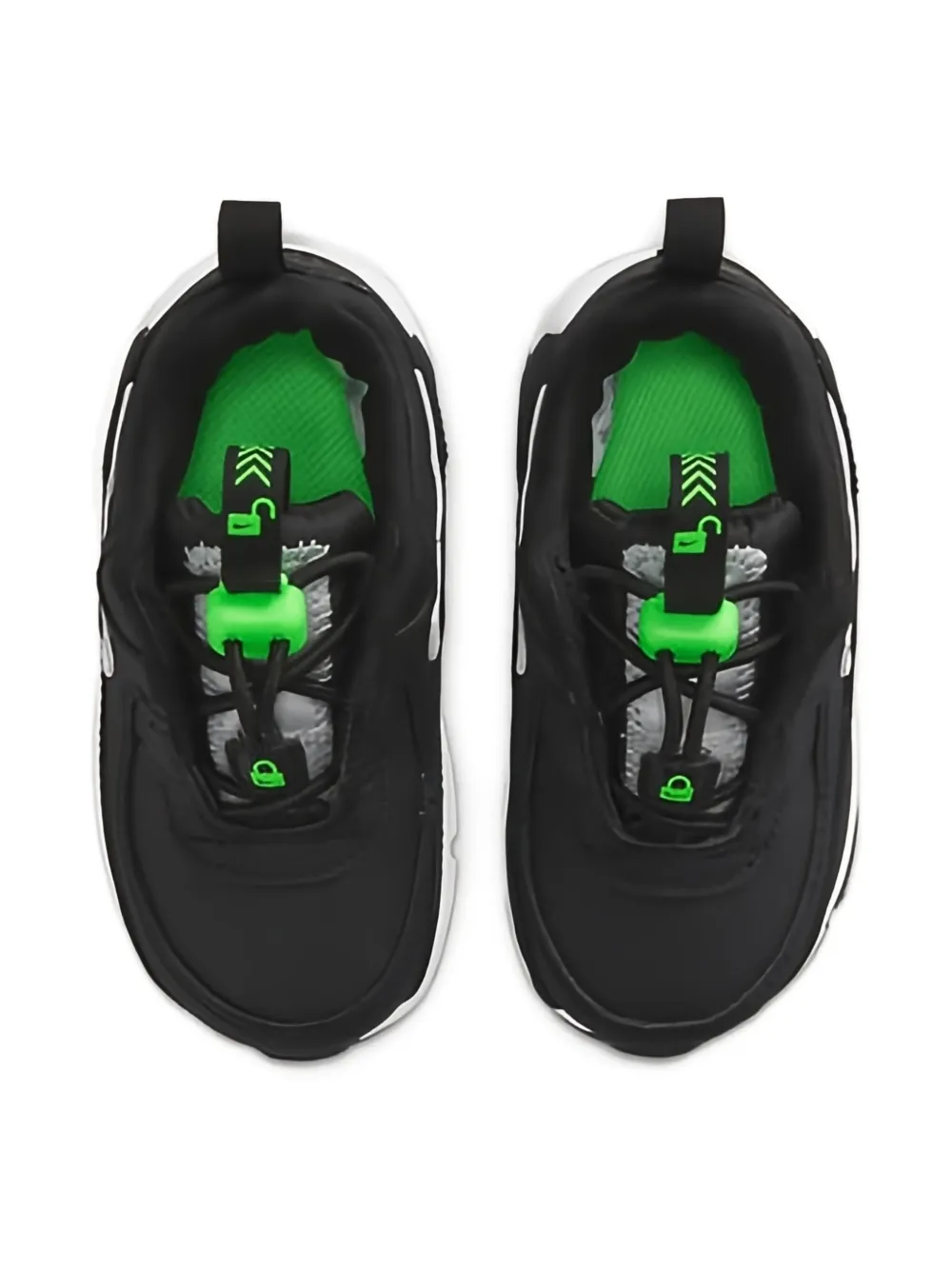 Nike Kids toggle-fastening Air Max trainers Black