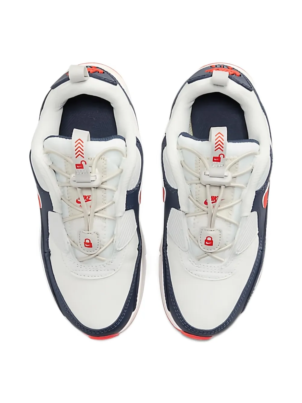 Nike Kids Air Max 90 Toggle "White Midnight Navy" sneakers Blue