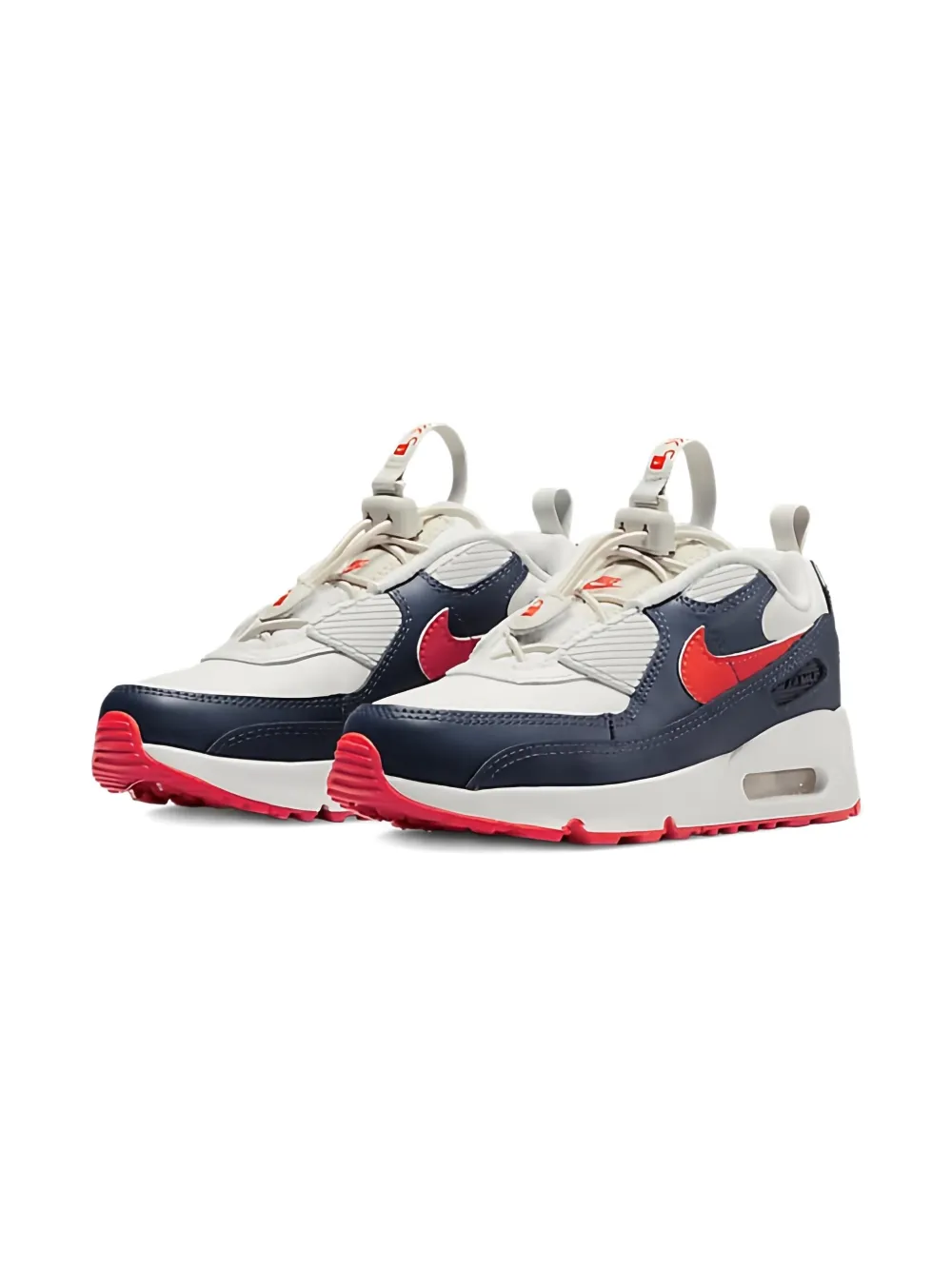 Nike Kids Air Max 90 Toggle "White Midnight Navy" sneakers Blue