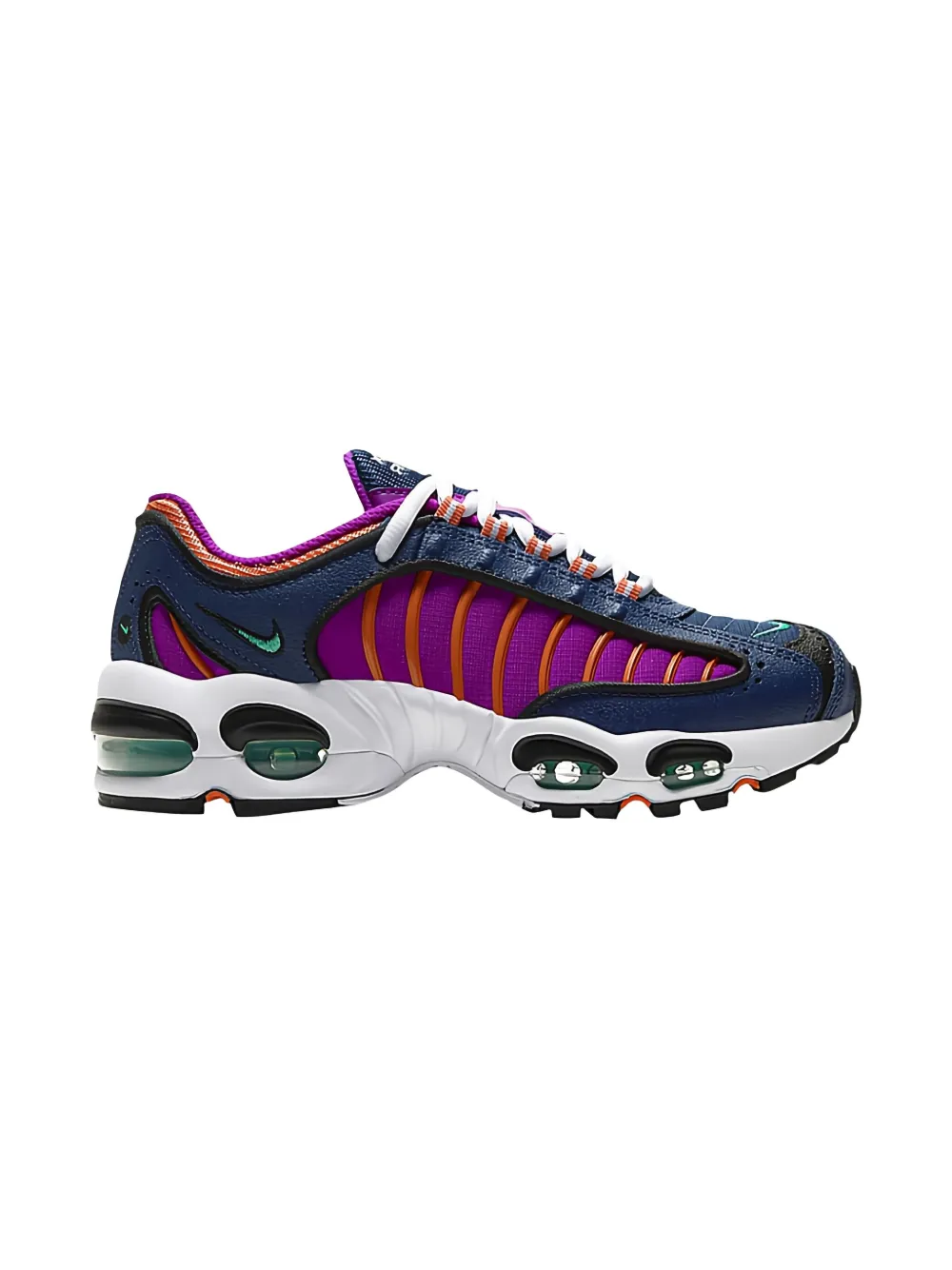 Nike Kids Air Max Tailwind 4 "Blue Void White Vivid Purple Kinetic Green" sneakers Pink