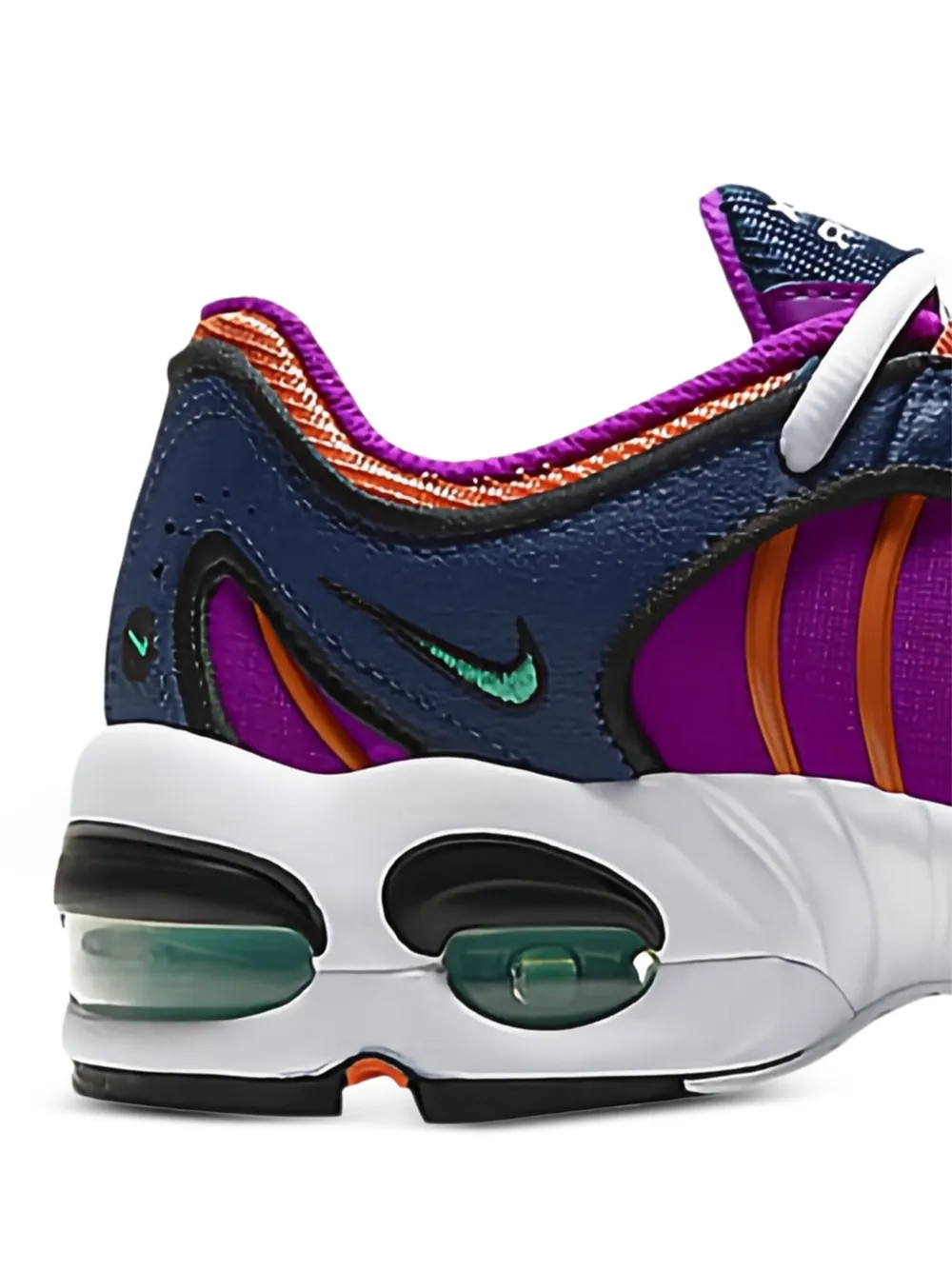 Nike Kids Air Max Tailwind 4 "Blue Void White Vivid Purple Kinetic Green" sneakers Roze