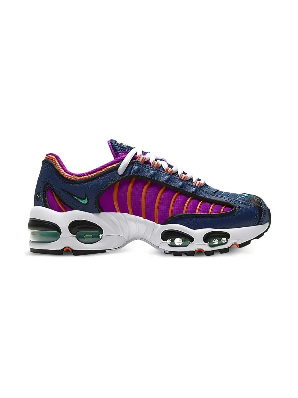 Nike Kids Air Max Tailwind 4 "Blue Void White Vivid Purple Kinetic Green" sneakers Pink