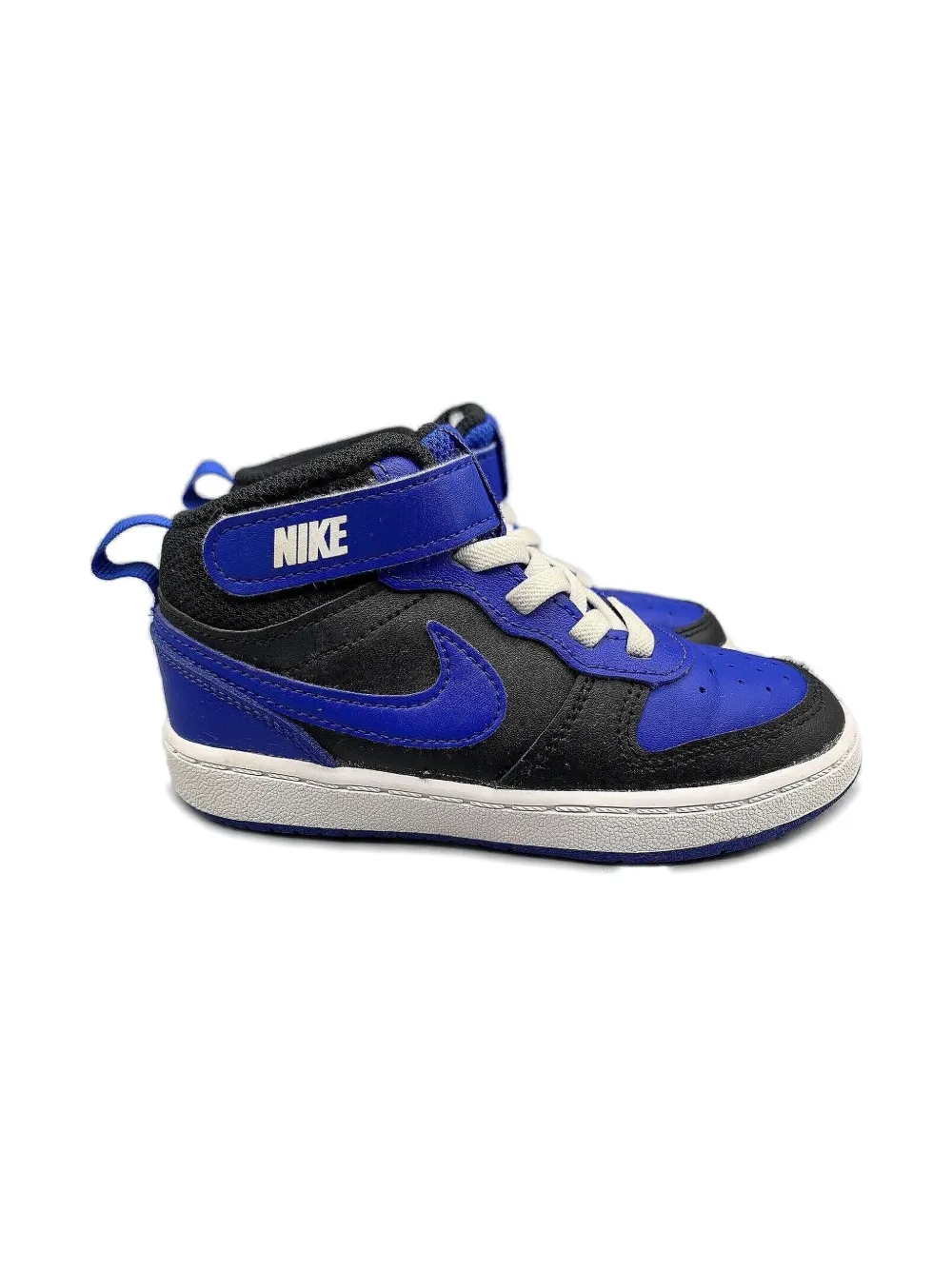 Nike Kids Court Borough Mid 2 "Black Game Royal" sneakers