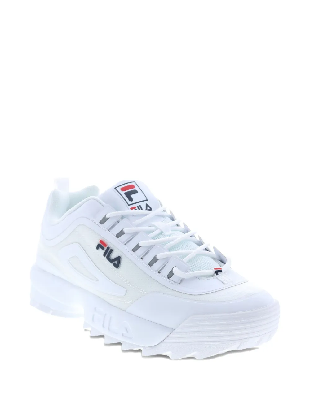 Fila Disruptor Ii Premium Mens Leather Retro Sneakers In Purple