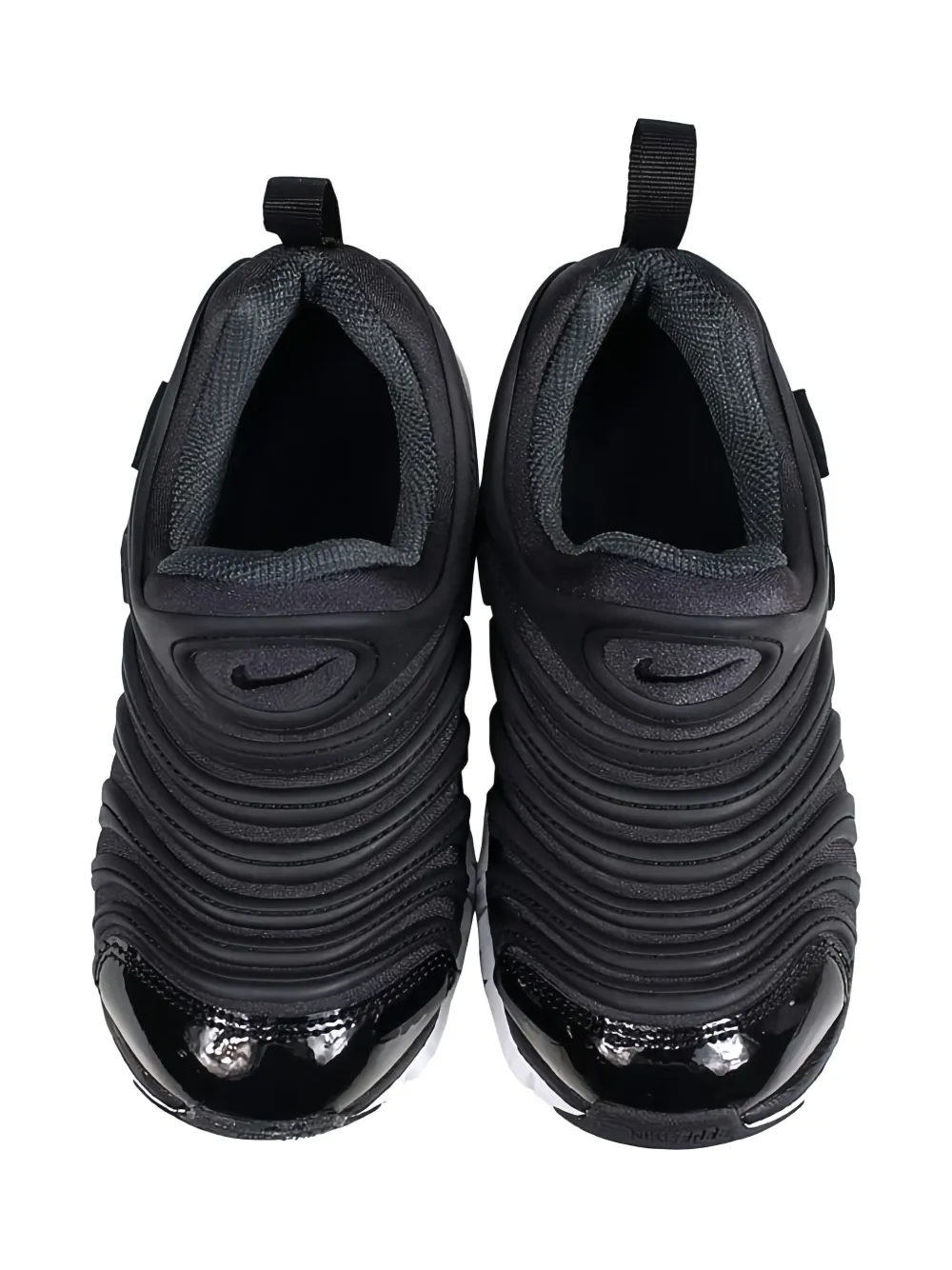 Nike Kids Dynamo Free "Black White" sneakers