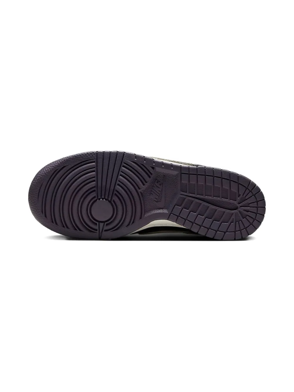 Nike Kids Dunk Low "Black Dark Raisin Sail Pale Ivory" sneakers