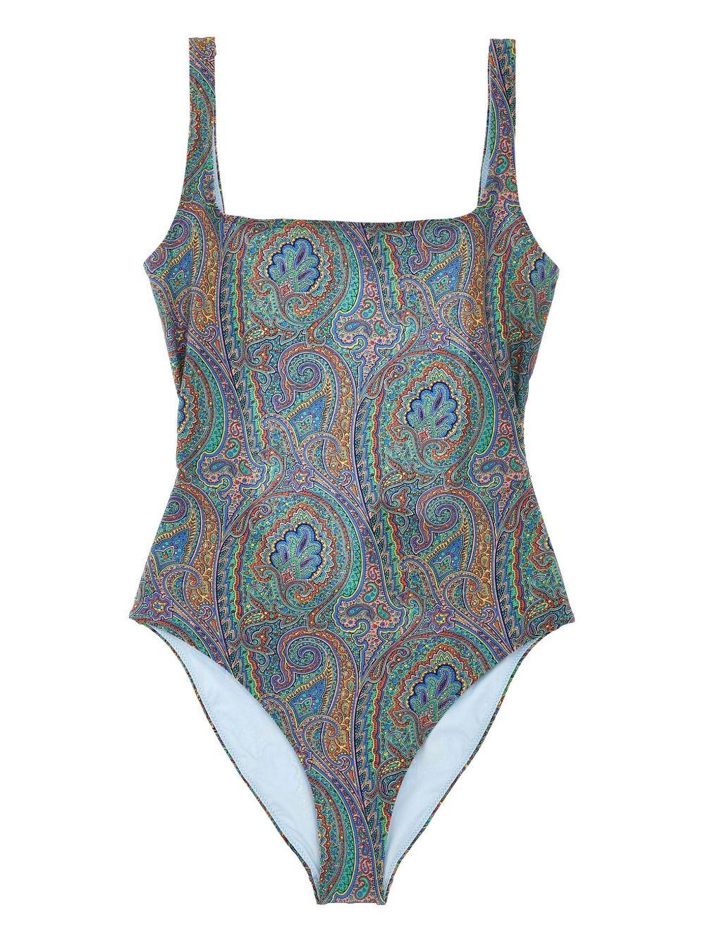 Paisley one-piece swimsuit